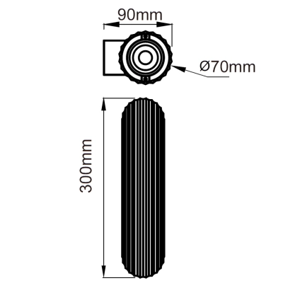 lafabryka.pl Tokio kinkiet 2 Biały LP-787/2W WH LIGHT PRESTIGE